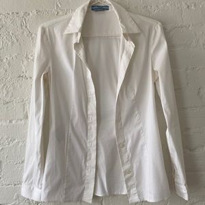 Prada white button down